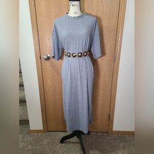 H&M Light Blue Maxi Dress